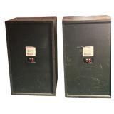 FR - Pair of Vintage Omega 300 Floor Speakers