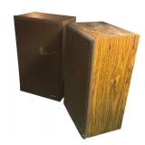 FR - Pair of Vintage Omega 300 Floor Speakers