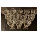 FR - Vintage Heisey Ipswich Crystal Stemware