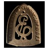 FR - Collection of 5 Vintage Cast Iron Trivets Assorted Designs