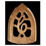 FR - Collection of 5 Vintage Cast Iron Trivets Assorted Designs