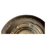 FR - Pair of Vintage Dunlop and Amoco Tire Ashtrays
