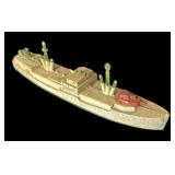FR - Set of 4 Vintage Tootsie Toy Ship Models