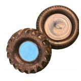 FR - Set of 2 Vintage BFGoodrich Tire Ashtrays