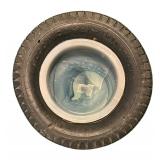 FR - Set of 2 Vintage BFGoodrich Tire Ashtrays