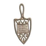 FR - Set of 5 Vintage Cast Iron Trivets Assorted Designs