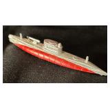 FR - Set of 6 Vintage Tootsie Toy Die Cast Ships