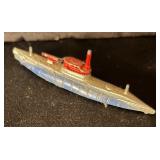 FR - Set of 6 Vintage Tootsie Toy Die Cast Ships