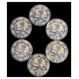 FR - Set of 6 Vintage Riley