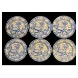 FR - Set of 6 Vintage Riley