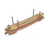 FR - Collection of 6 Vintage Model Train Cars Assorted Railroads