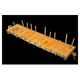 FR - Set of 7 Vintage HO Scale Model Train Cars Assorted Railroads