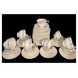 KL - Vintage Wedgwood Belmar China Dinnerware Set