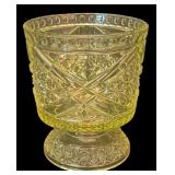 FR - Set of 3 Vintage Pressed Glass Pitchers and Vase Assortment