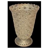 FR - Set of 3 Vintage Pressed Glass Pitchers and Vase Assortment