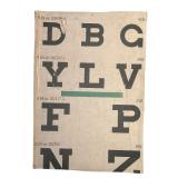 FR - Vintage Optometry Trial Lens Set with Case and Eye Charts