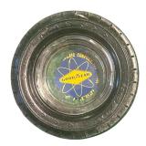 FR - Set of 3 Vintage Tire Ashtrays Goodyear,  BFGoodrich and Kenning