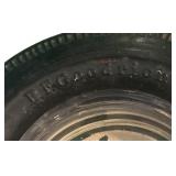 FR - Set of 3 Vintage Tire Ashtrays Goodyear,  BFGoodrich and Kenning