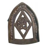 FR - Set of 6 Vintage Cast Iron Trivets with Ornate Designs
