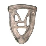 FR - Set of 6 Vintage Cast Iron Trivets with Ornate Designs