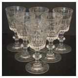 FR - Set of Vintage Hawkes Birr Crystal Stemware