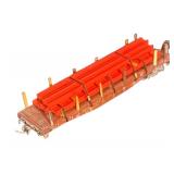 FR - Set of 7 Vintage Model Train Cars Assorted Lines and Styles