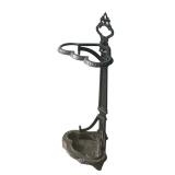 FP - Vintage Cast Iron Umbrella Stand with Ornate Design
