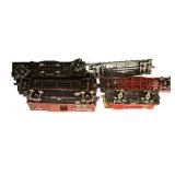FR - Set of 6 Vintage Model Train Cars in Assorted Styles