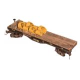 FR - Set of 6 Vintage Model Train Cars in Assorted Styles