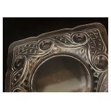 FR - Set of 8 Vintage Heisey Ipswich Square Glass Plates