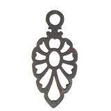 FR - Collection of 6 Vintage Metal Trivets Assorted Designs