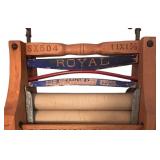 K - Antique Horse Shoe Brand Royal Clothes Wringer with Extension Clamps