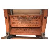 K - Antique Horse Shoe Brand Royal Clothes Wringer with Extension Clamps