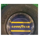 FR - Vintage Goodyear Tire Ashtray with Glass Insert