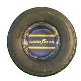 FR - Vintage Goodyear Tire Ashtray with Glass Insert
