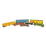 FR - Collection of 7 Vintage HO Scale Model Train Freight Cars