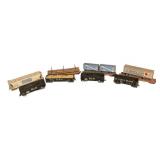 FR - Lot of 8 Vintage Model Train Cars Assorted Railroads