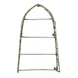 FR - Collection of 6 Vintage Cast Iron and Brass Iron Trivets