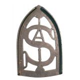 FR - Collection of 6 Vintage Cast Iron and Brass Iron Trivets