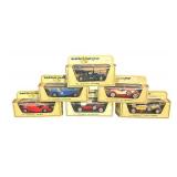 FR - Set of 6 Matchbox Models of Yesteryear Diecast Cars