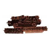 FR - Set of 7 Vintage Model Train Cars Assorted