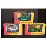 FR - Set of 3 Matchbox Models of Yesteryear Diecast Cars
