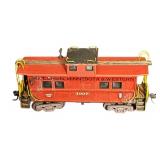 Collection of 7 Vintage Model Train Cars Assorted Rail Lines