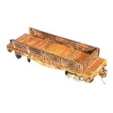 Collection of 7 Vintage Model Train Cars Assorted Rail Lines