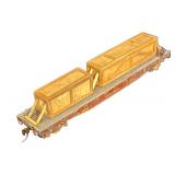 Collection of 7 Vintage Model Train Cars Assorted Rail Lines