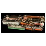 FR - Set of 7 Vintage Model Train Cars Assorted Styles