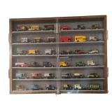 LL - Matchbox Diecast Vehicle Collection with Display Case