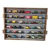LL - Matchbox Diecast Vehicle Collection with Display Case