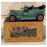LL  - Set of 6 Vintage Matchbox Models of Yesteryear Vehicles
