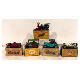 LL  - Set of 5 Vintage Matchbox Models of Yesteryear Vehicles